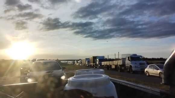 Largas demoras en ruta 9: "El accidente se podría haber evitado"
