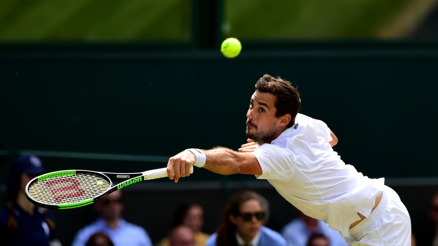 Se acabó el sueño de Pella en Wimbledon