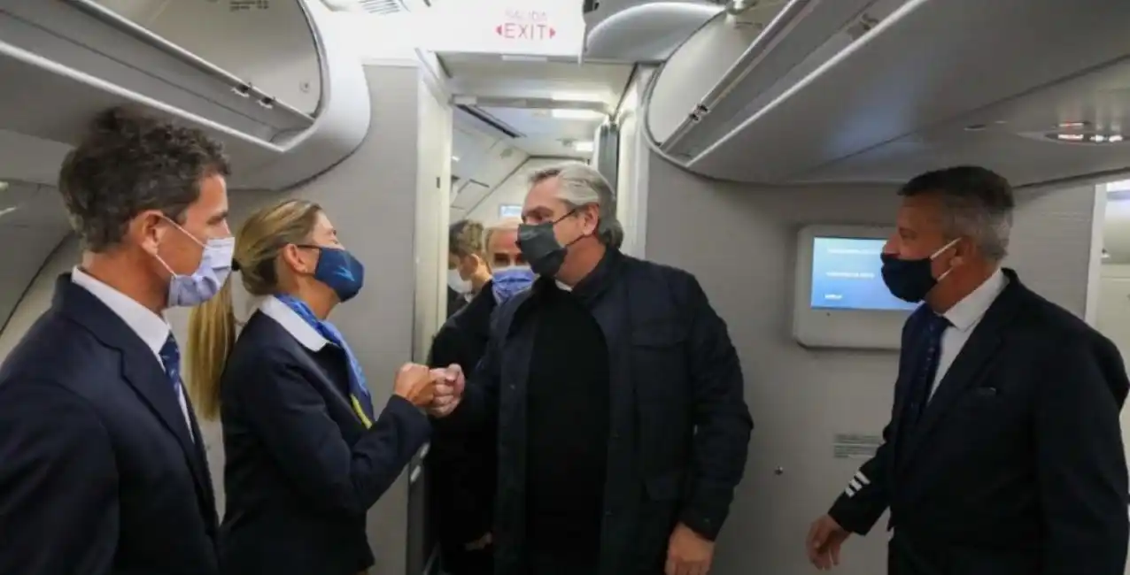 Alberto Fernández regresó de su gira por Rusia, China y Barbados