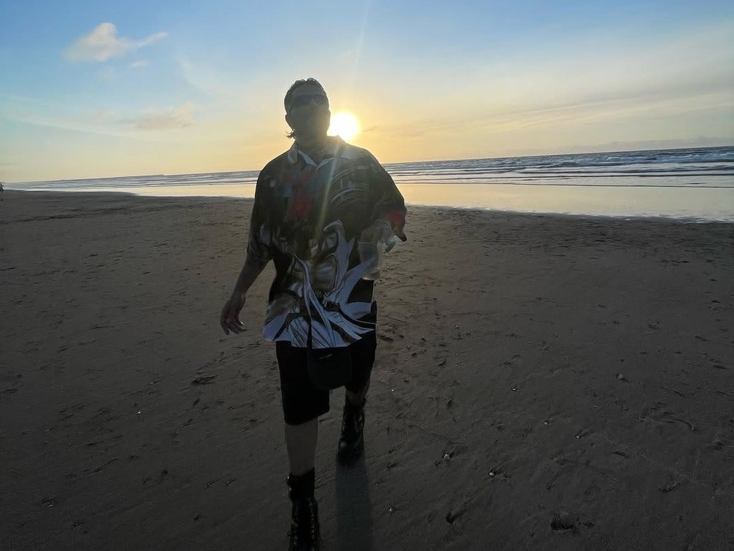 Facundo Mazzei disfrutó de un fin de semana en Necochea