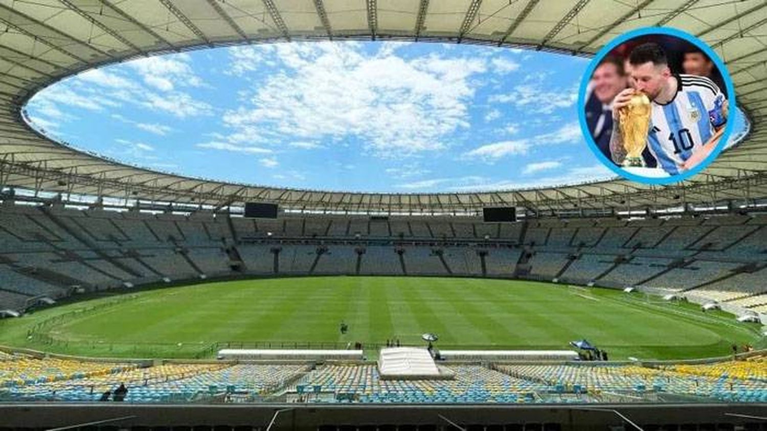 Brasil insiste para que Lionel Messi deje su huella en Salón de la Fama del Maracaná