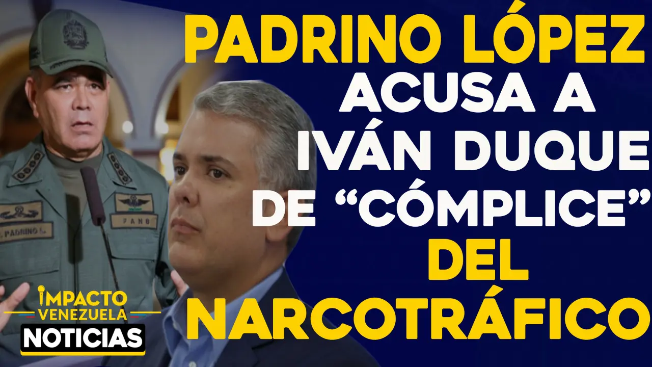 ¡EN COMBO! Padrino y Arreaza emprenden contra Duque y le acusan de «cómplice» del narcotráfico