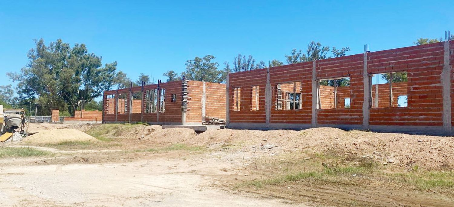 Se retomó la construcción del Hospital Escuela de Medicina Veterinaria de la Facultad de Bromatología UNER