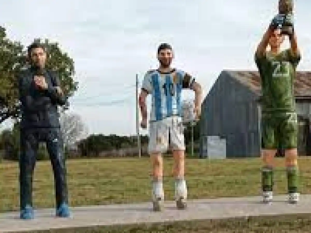 Los campeones del mundo fueron homenajeados en Entre Ríos con estatuas