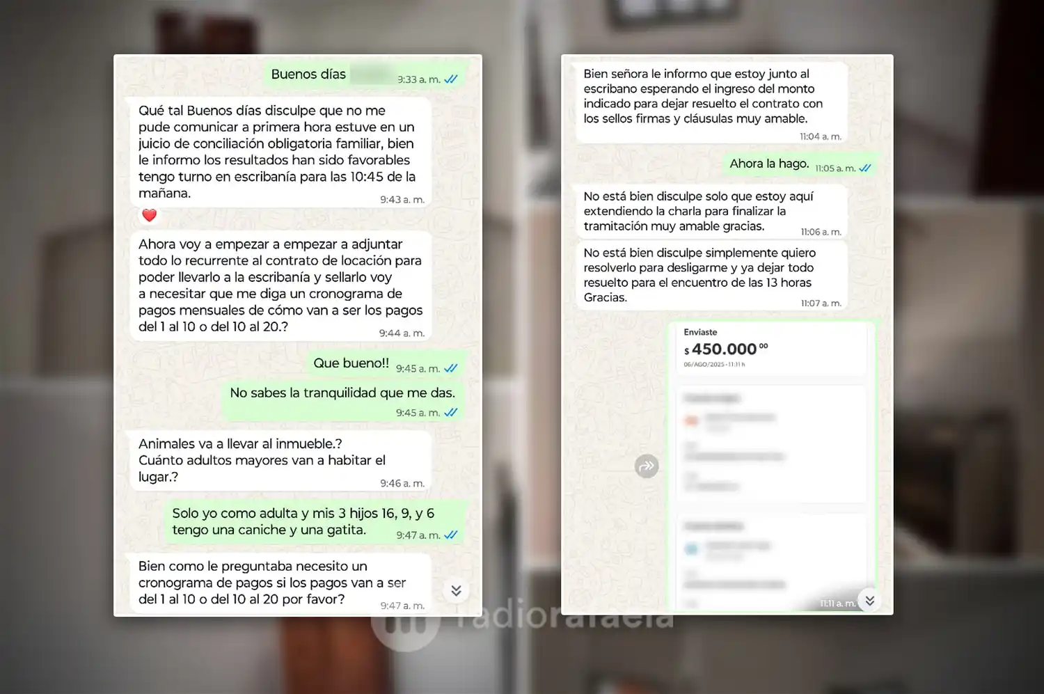 Vecina de Rafaela perdió $750.000 en un alquiler falso y solicita ayuda para reconstruir su hogar y proteger a sus hijos - 3