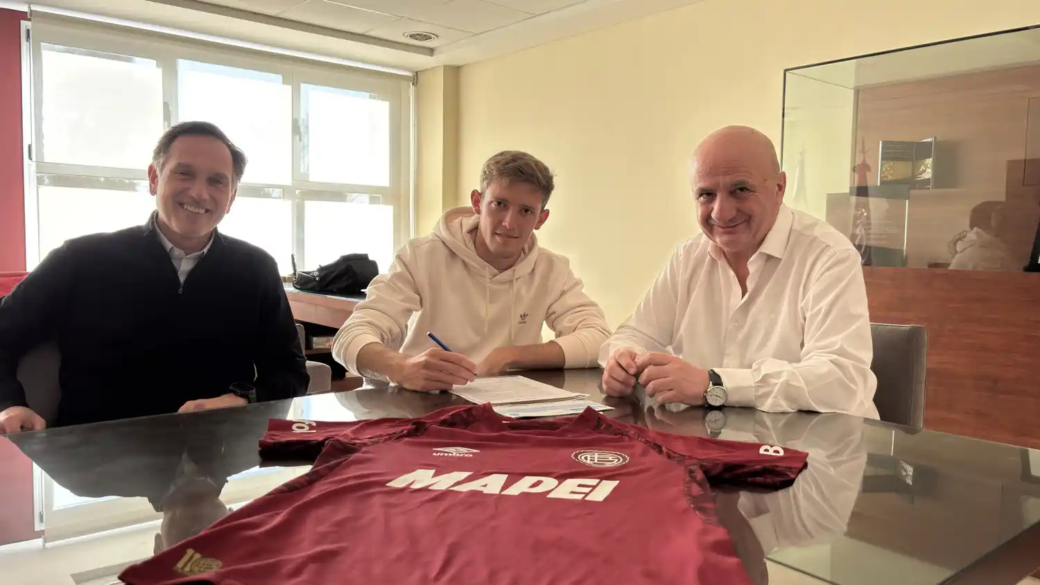 El venadense firmó contrato hasta 2028 con el Granate.