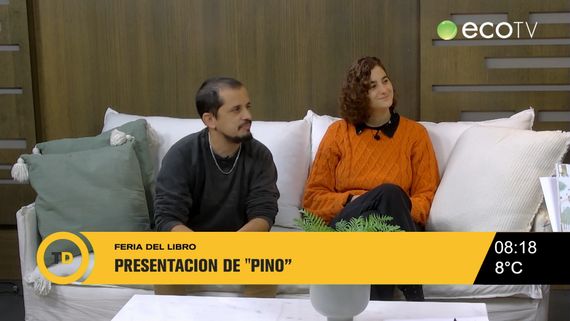 Catalina Landivar y Andrelo presentan su libro "Pino"