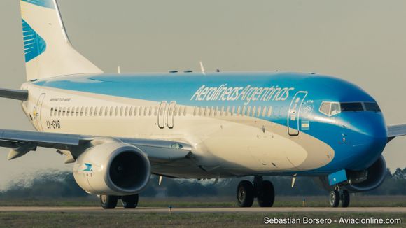 Aerolíneas Argentinas inaugurates flights between Rosario and El Calafate