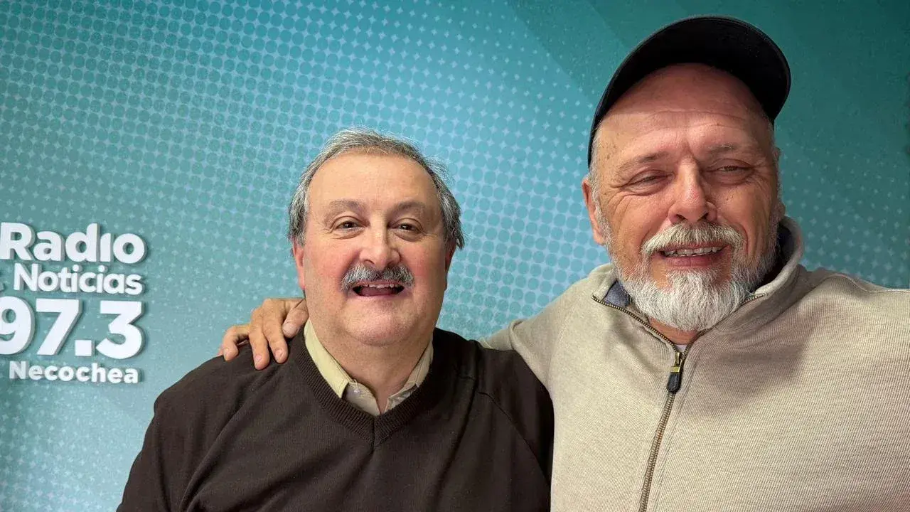 Jorge Gómez junto a Demian Ledesma