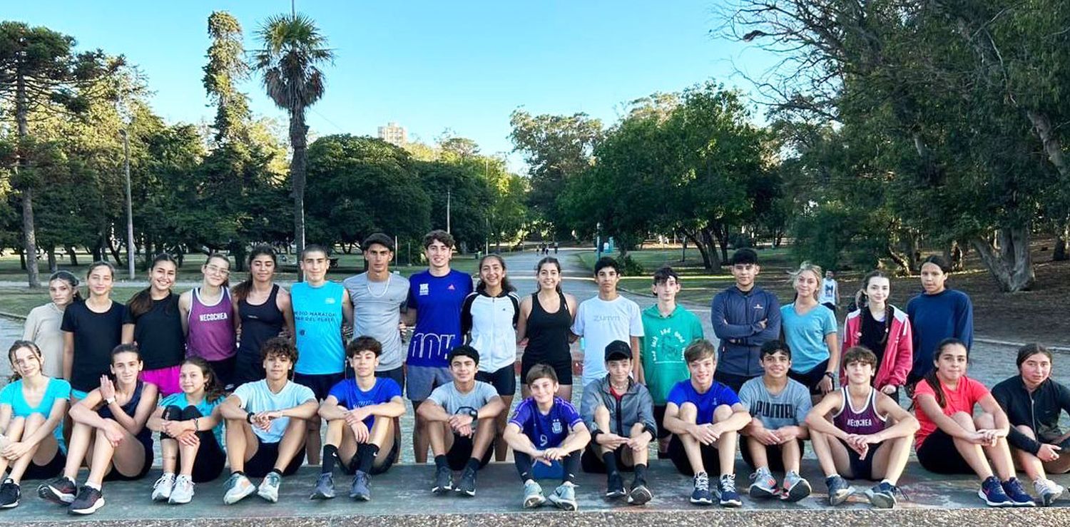 La Escuela Municipal de Atletismo arrancó el año con gran convocatoria