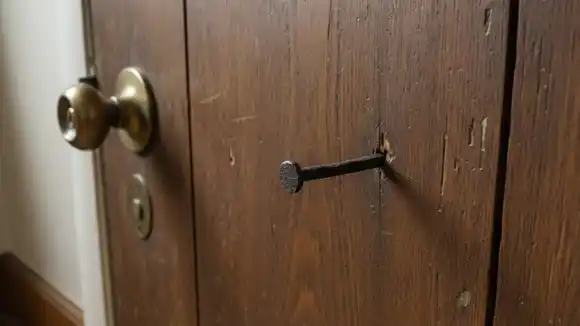 ¿Sirve poner un clavo detrás de la puerta para alejar las malas energías?