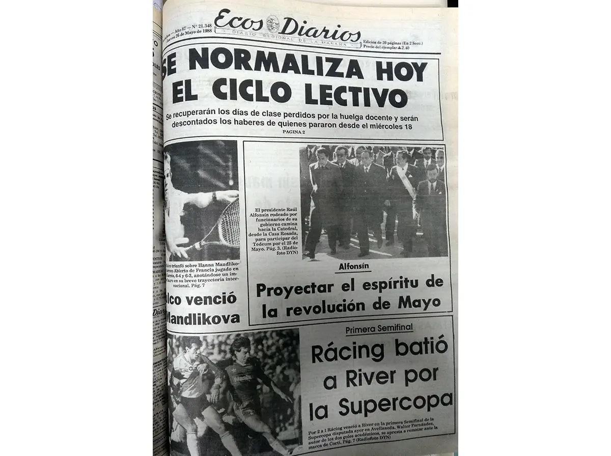 Jueves 26 de mayo de 1988