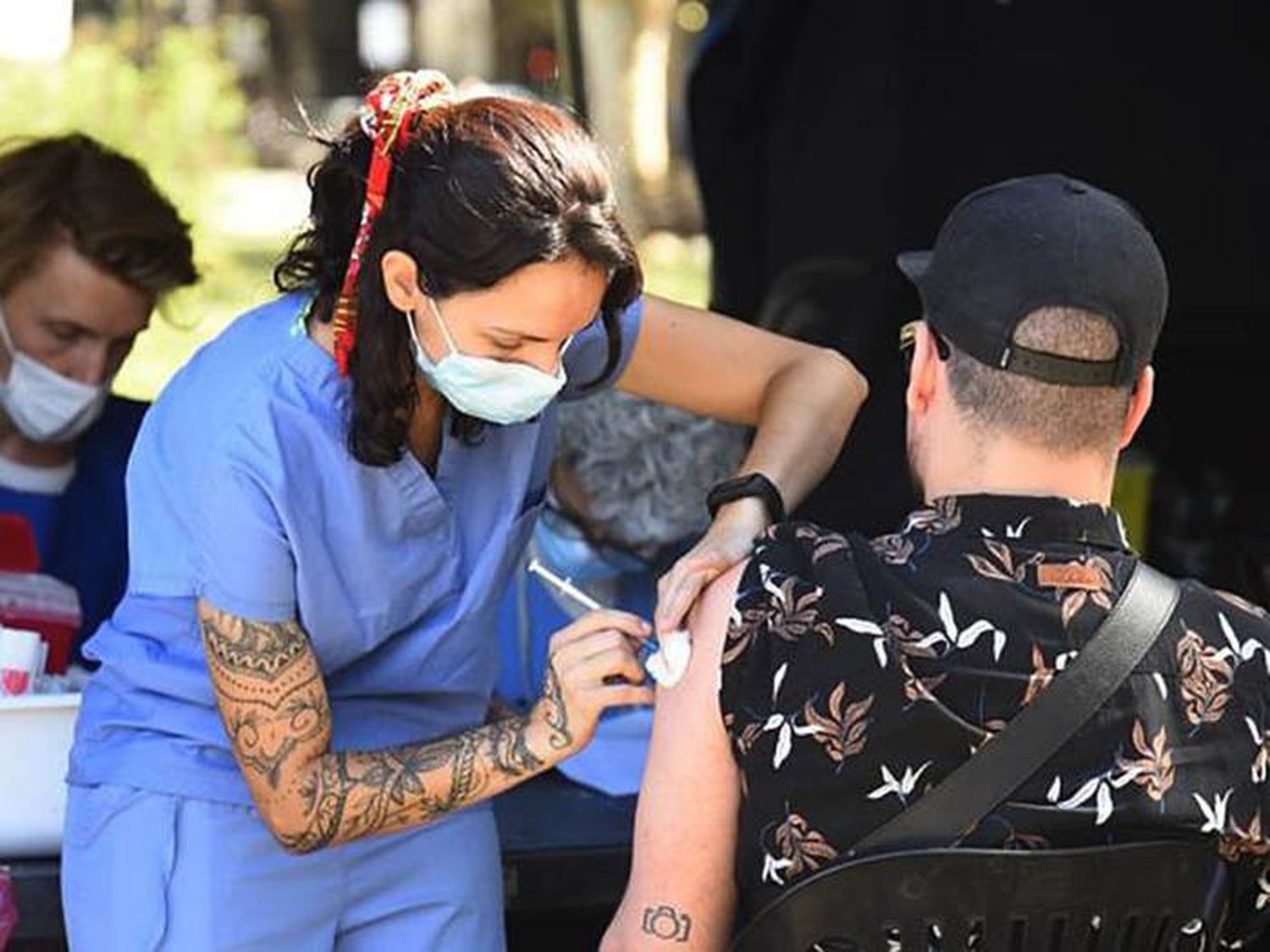 Se comenzó a aplicar la vacuna bivalente contra el coronavirus