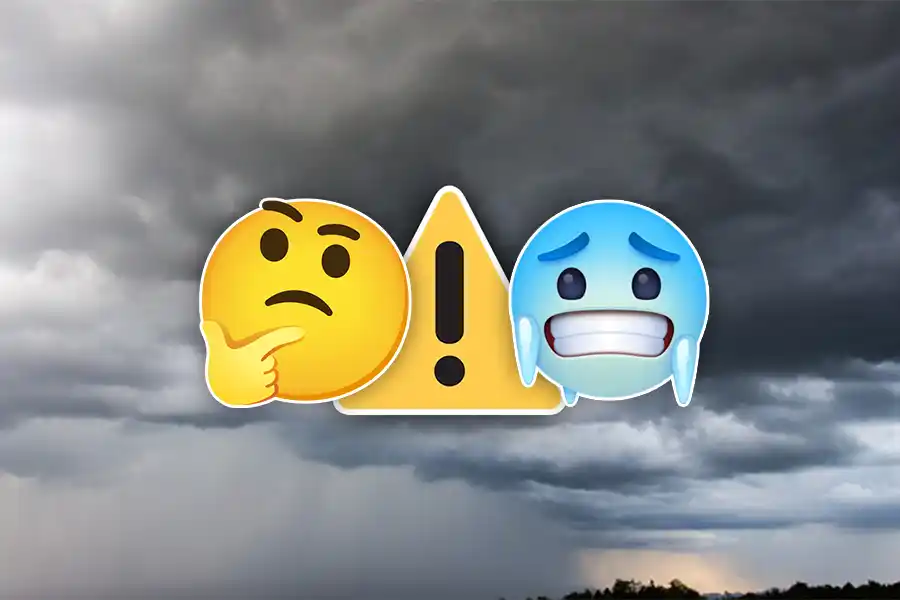 Festeja el team invierno: se viene un frente frío que podría traer tormentas