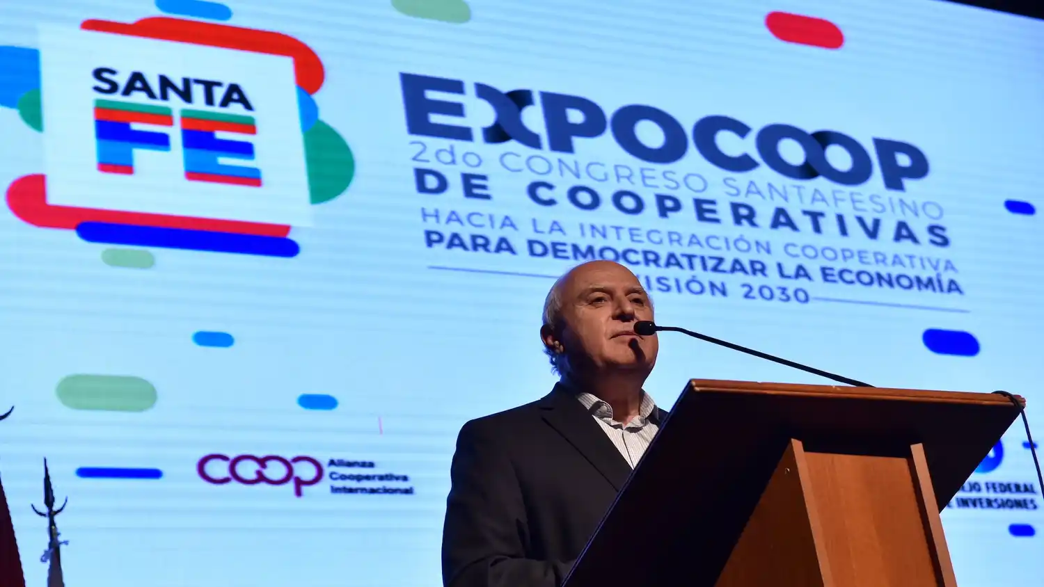 Lifschitz participó de la apertura de ExpoCoop 2018