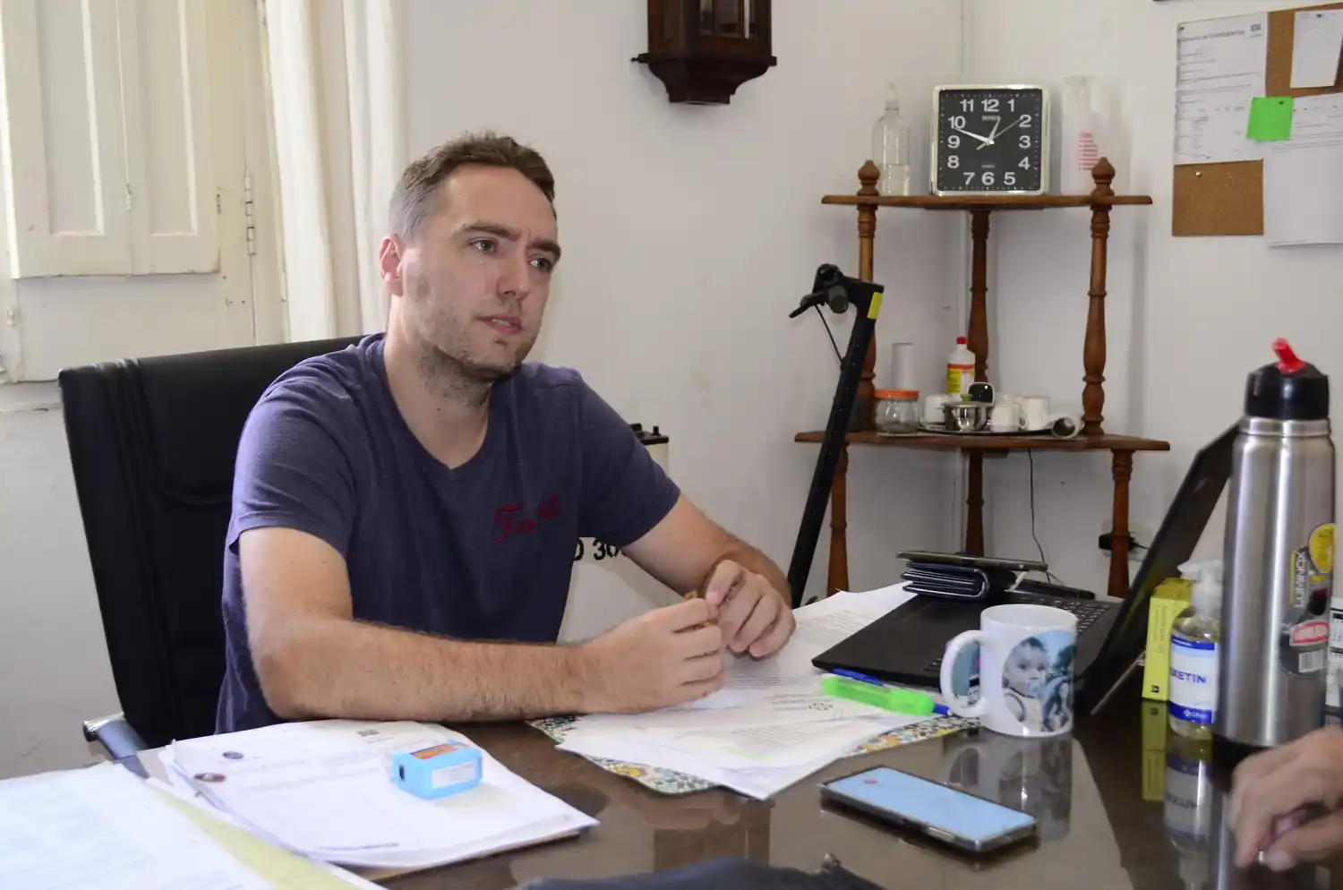 Actualmente en el hospital “Fermín Salaberry” se atienden entre un 30 y 40 % de pacientes mutualizados