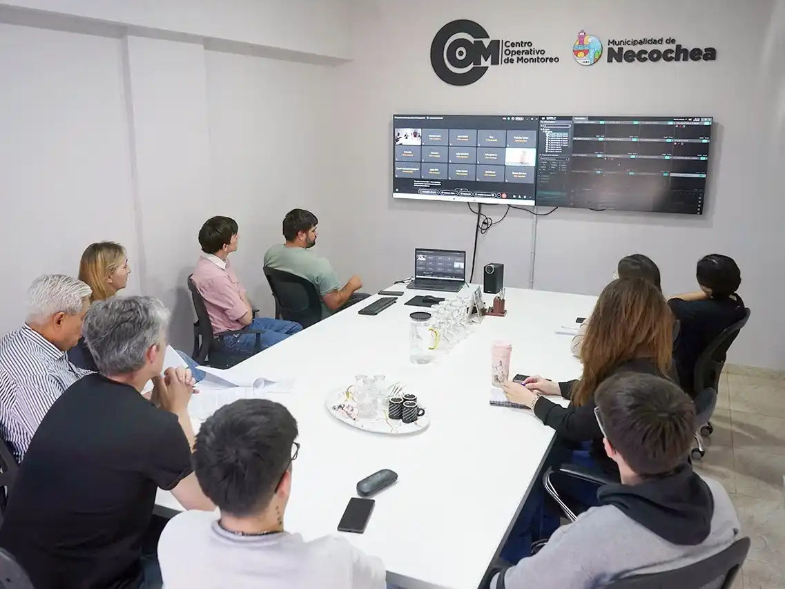 Centro de monitoreo. Capacitación para el personal