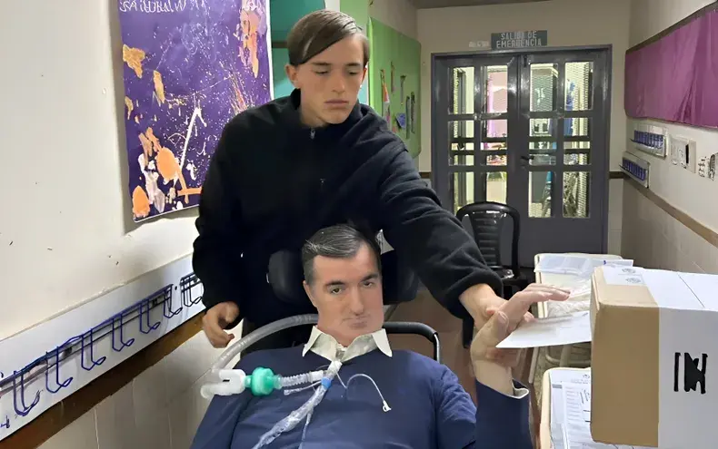 Con un "¡Qué lindo es votar!", Esteban Bullrich emocionó en las elecciones bonaerenses