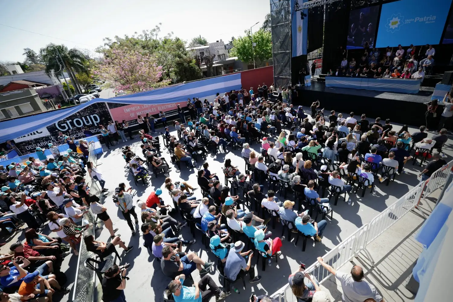 Kicillof en Morón - 2