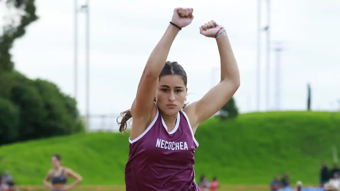 Rosario Coronel fue escolta en Mar del Plata