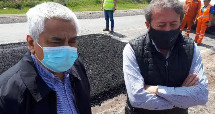 Bacheo “de emergencia” en ruta 1001: confirmaron que seguirá en Crucero General Belgrano