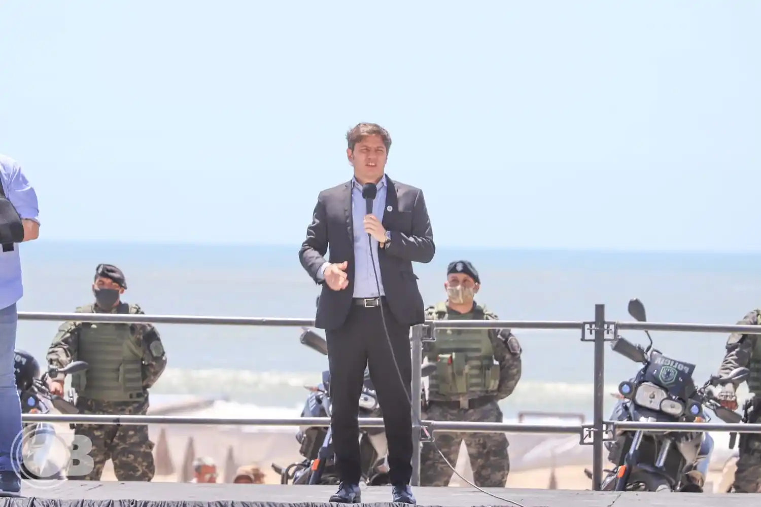 Kicillof presenta el Operativo de Sol a Sol 2022-2023 en Mar del Plata con la participación de 22.165 policías