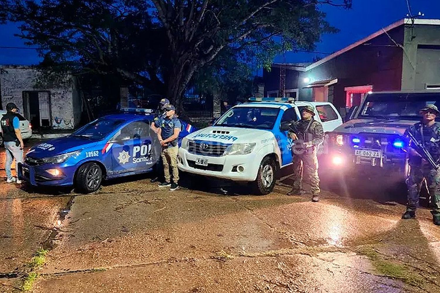 14 allanamientos y 14 detenidos por venta de drogas en el Norte de Santa Fe