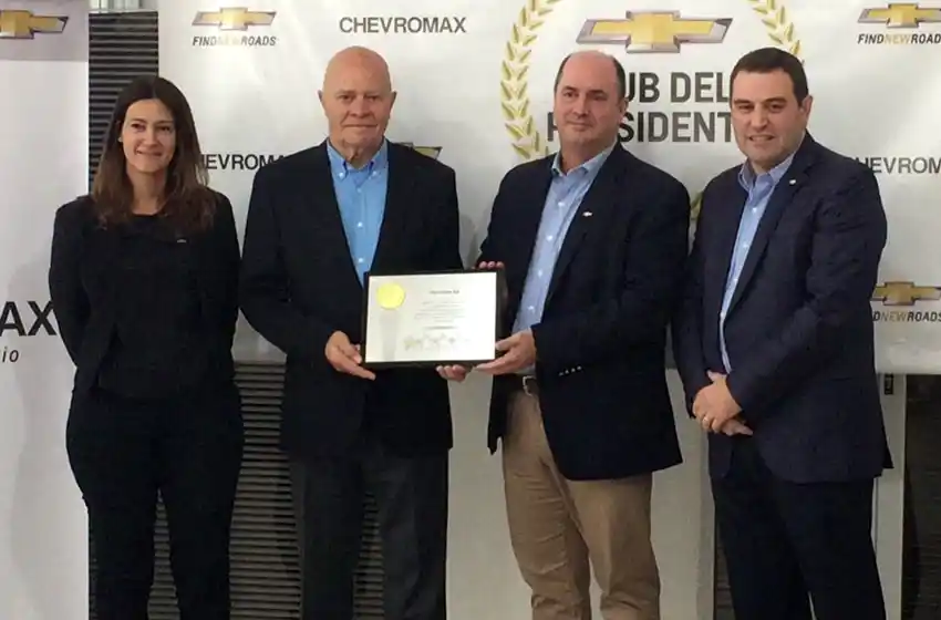 La concesionaria Chevromax premiada por General Motors