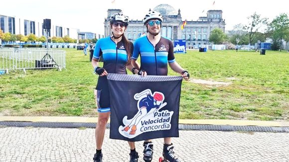 Patinadores concordienses compitieron en Berlín