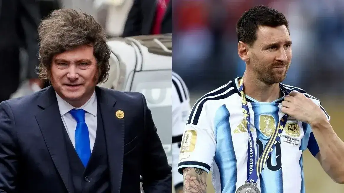 Javier Milei se refirió al fallecimiento del padre de Messi: “Da vergüenza pensar..."