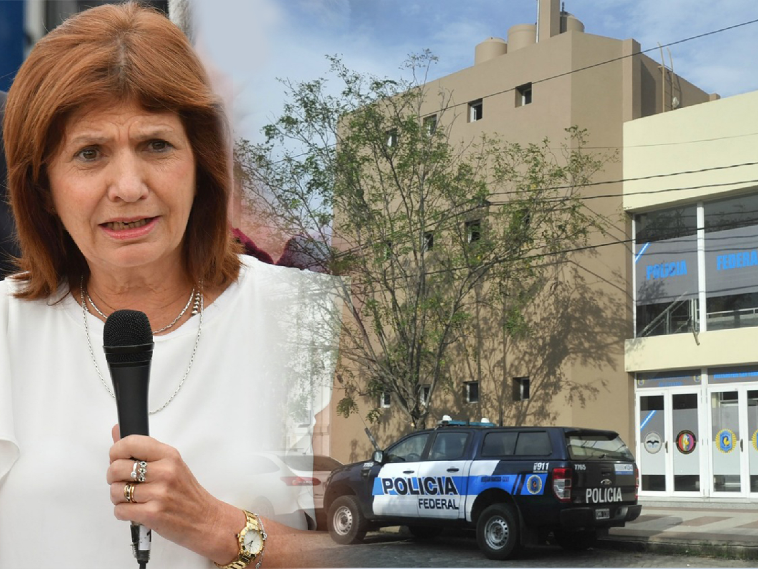 Patricia Bullrich inaugura el martes la delegación San Francisco de la Policía Federal 