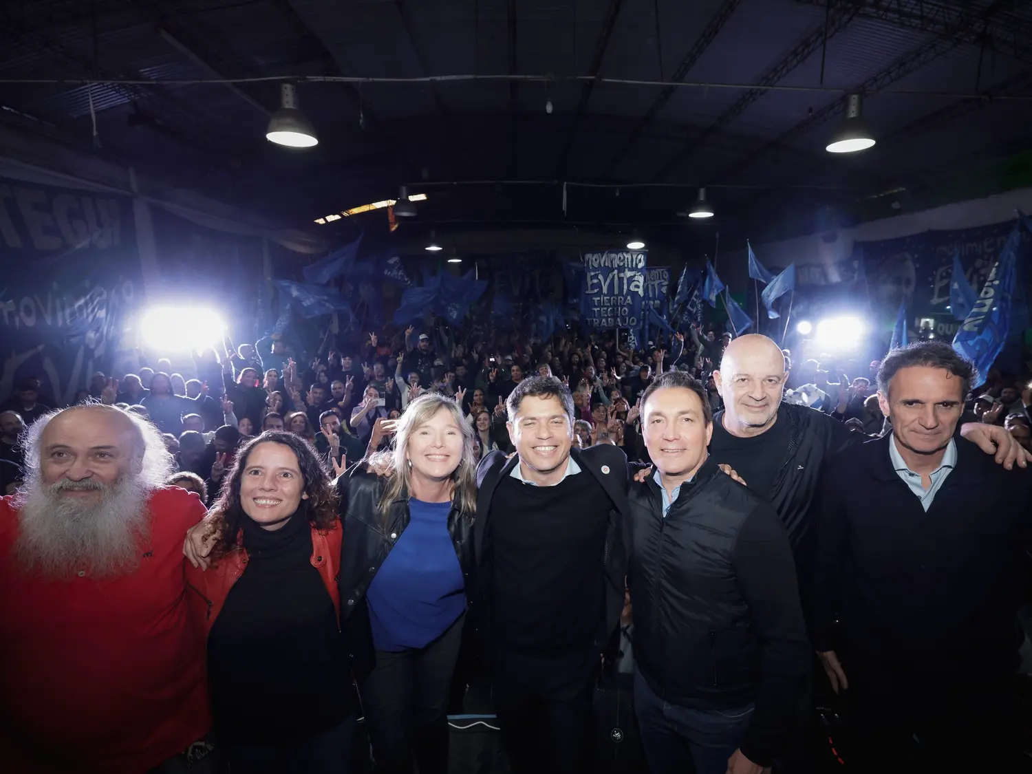 El gobernador participó de un plenario del Movimiento Evita