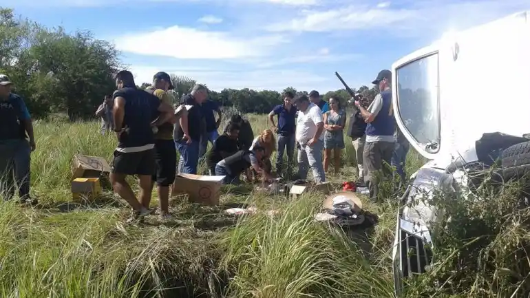 Un funcionario formoseño transportaba 50 kilos de cocaína junto a su familia