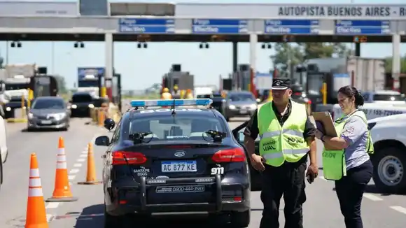 Refuerzan los controles en rutas de la provincia por vacaciones de invierno