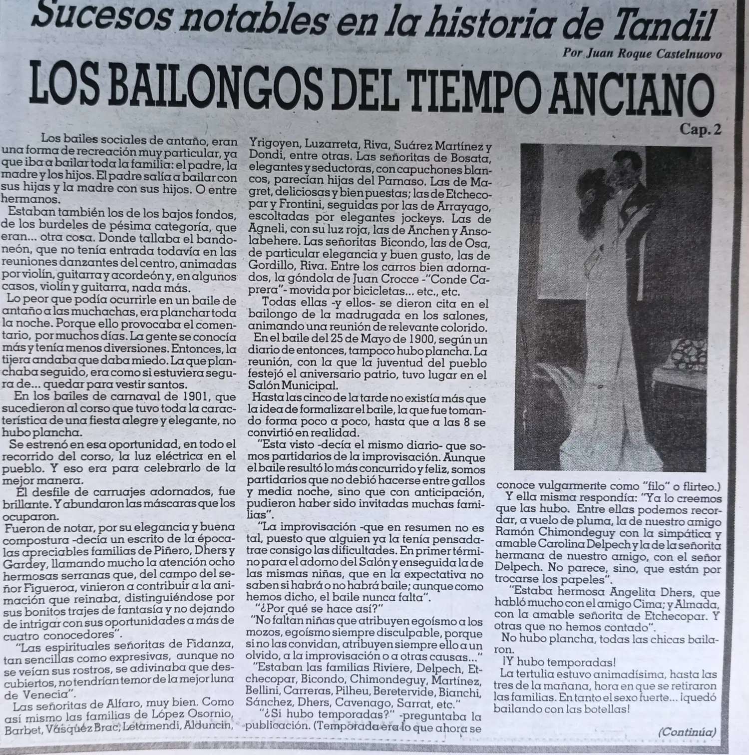 Los bailongos del tiempo anciano   - Capítulo 2.