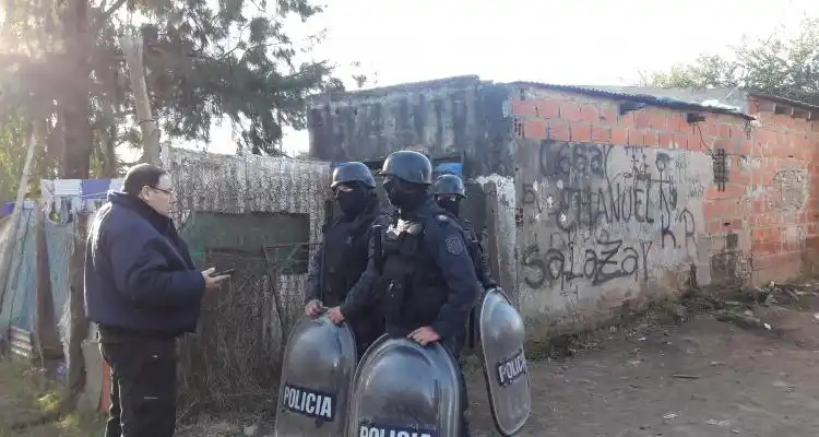 Tras el megaoperativo, habrá juicio por venta de drogas en el Hermano Indio