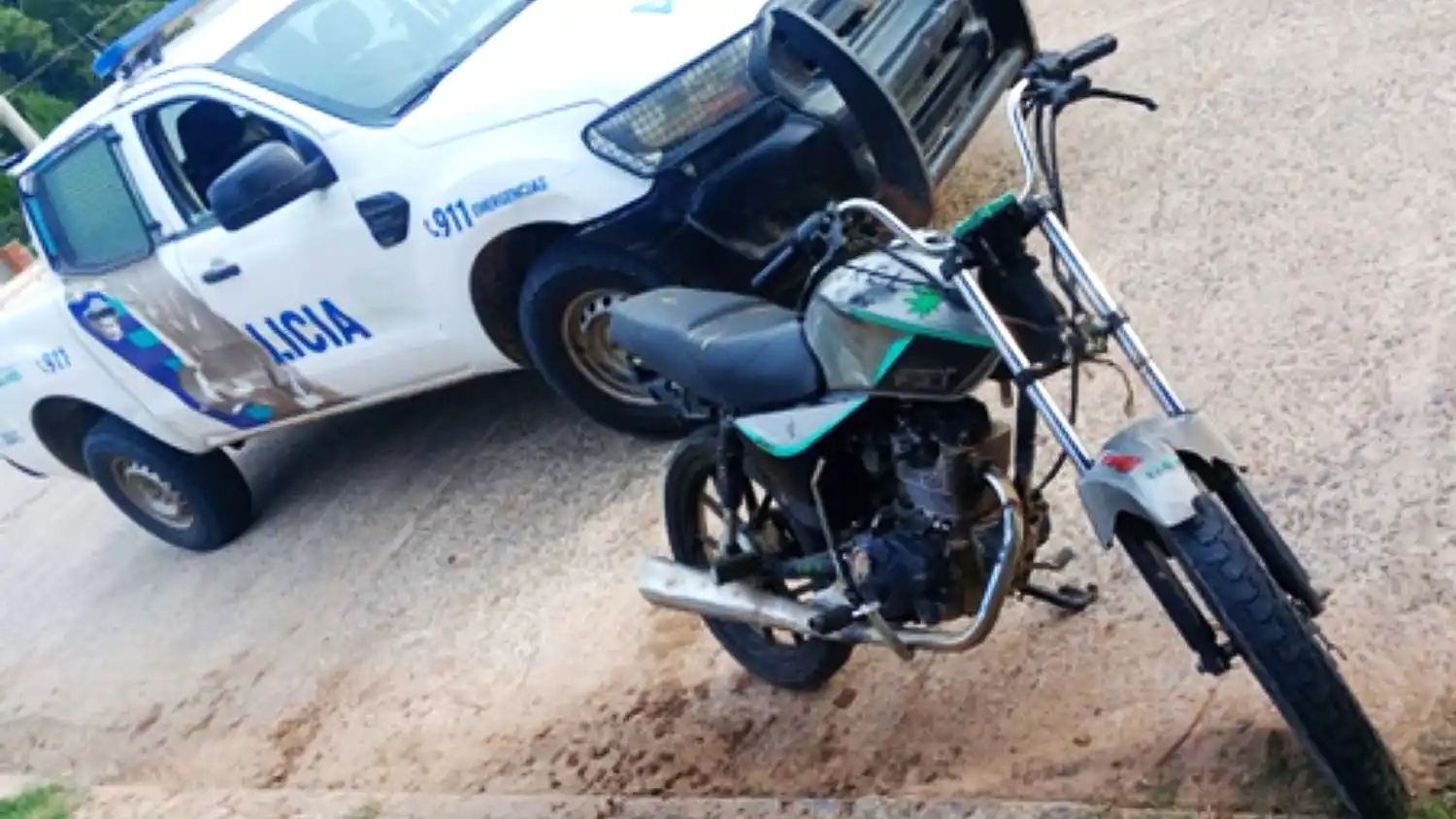 Una moto fue incautada en un operativo realizado en Río Tala. El conductor no tenía documentación y el rodado poseía escape libre.