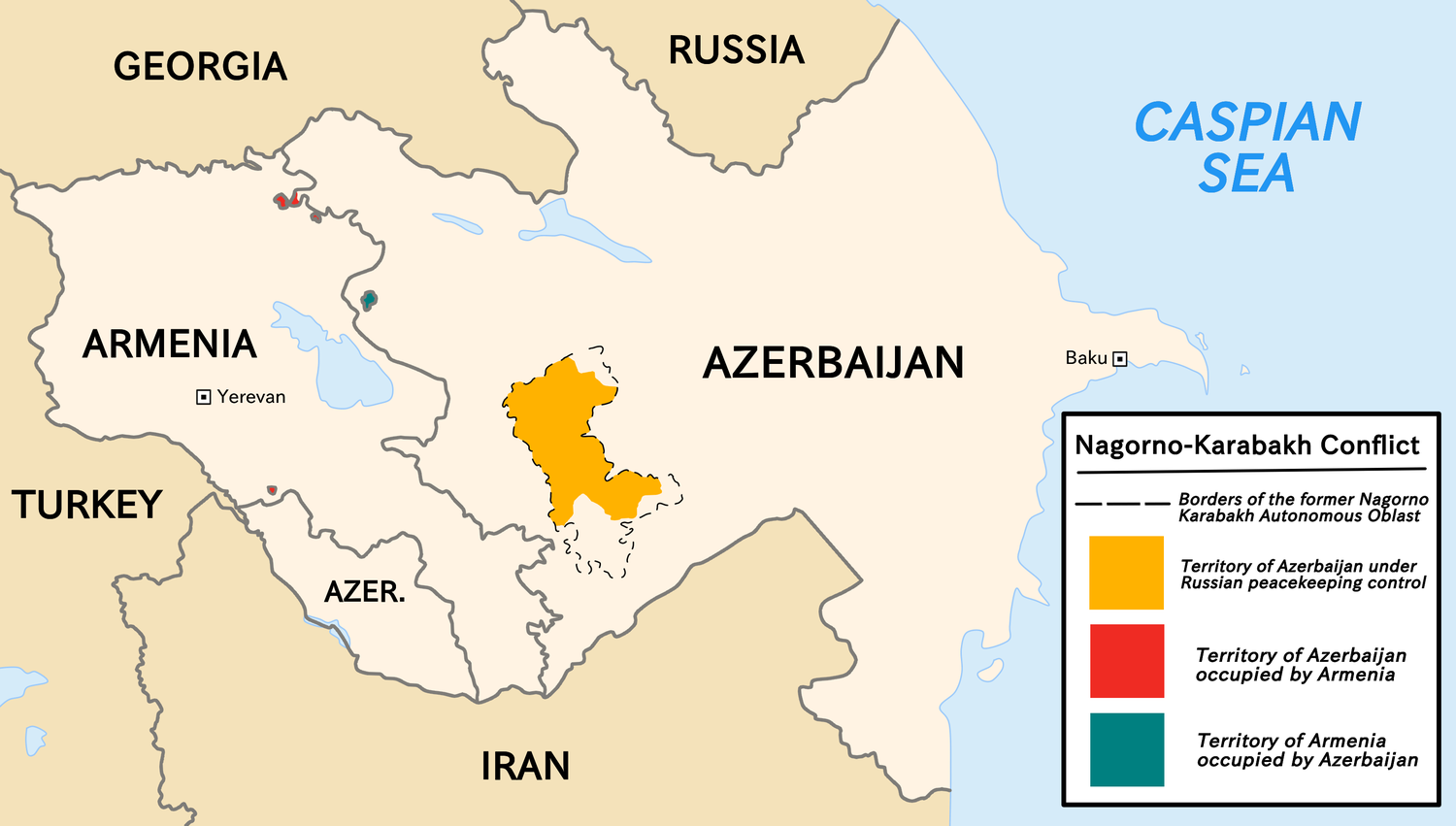 Tensions Escalate in Nagorno-Karabakh: Azerbaijan Shuts Armenian Airspace Amid Conflict Flare-up