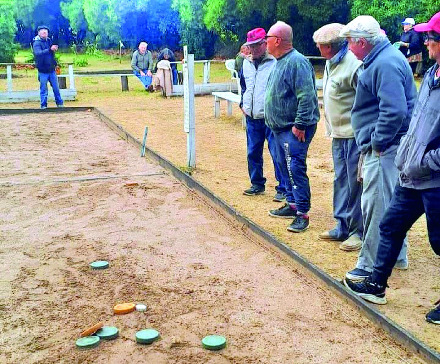 En San Cayetano. Se realizó un encuentro recreativo para adultos mayores
