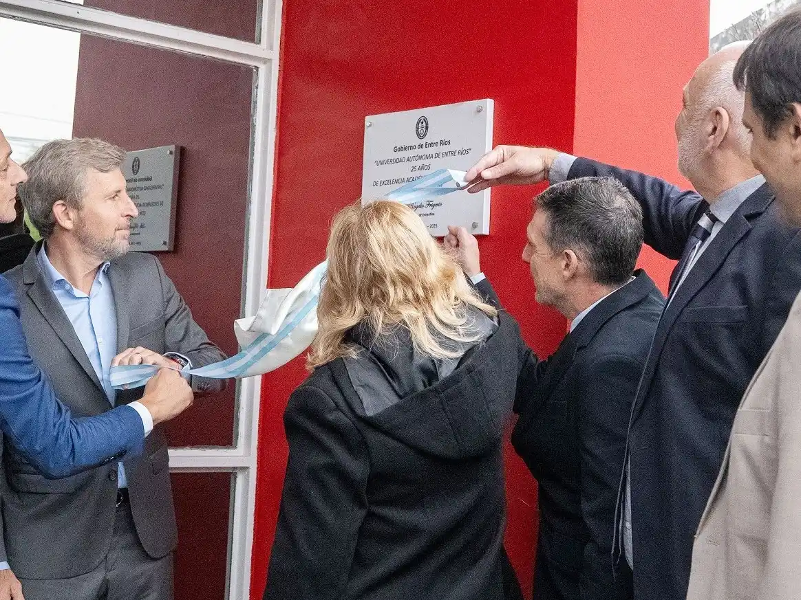 Frigerio resaltó que Uader "es amor por la educación pública y pasión por la autonomía"