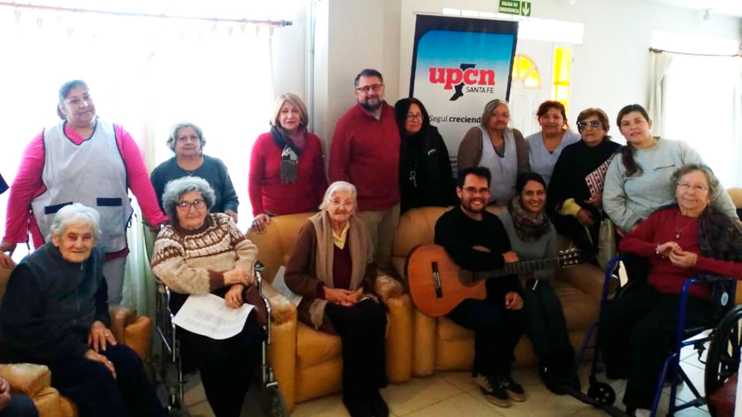Se realizó una jornada de recreación para adultos mayores