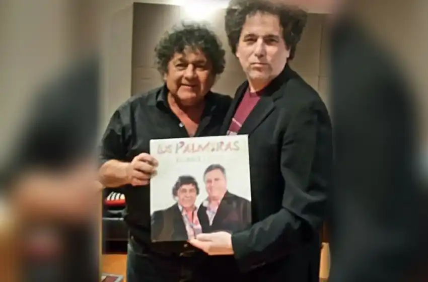 Encuentro cumbre: Andrés Calamaro y Los Palmeras grabaron un tema juntos