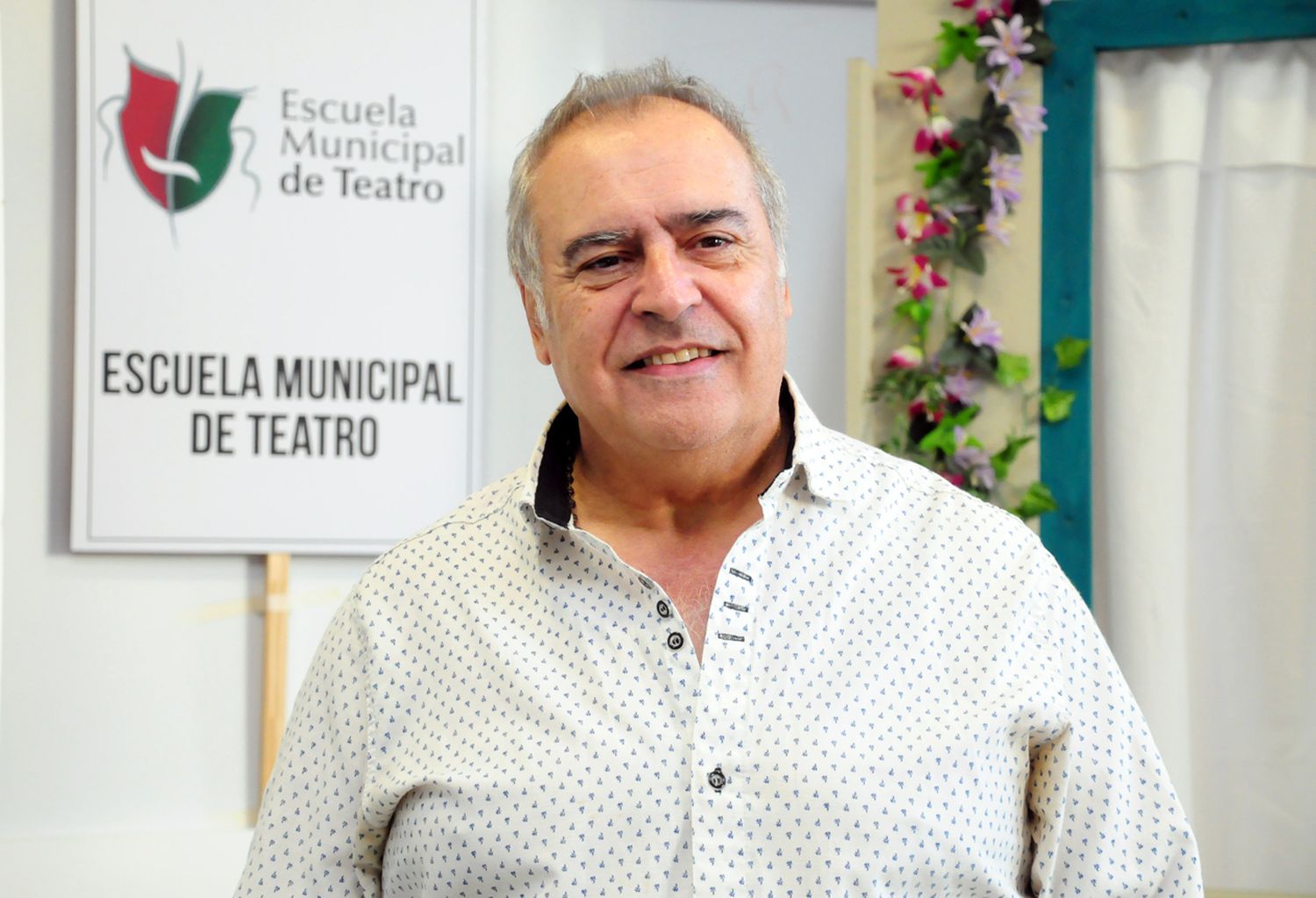 Alberto Guillén, director de la Escuela Municipal de Teatro.