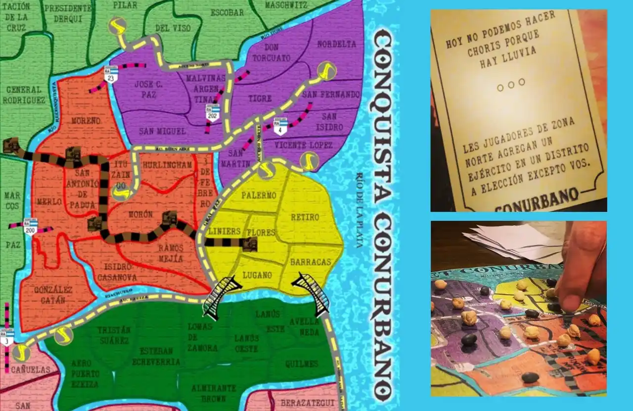 TEG del Conurbano: “Uno como jugador casi que cumple un rol de intendente”, afirmaron sus creadores