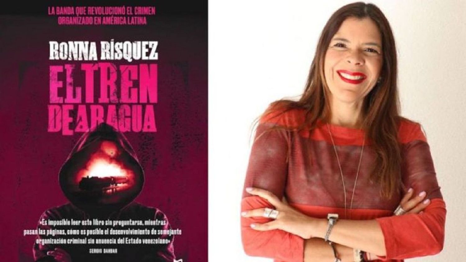 Libro sobre el TREN DE ARAGUA se convierte en un PELIGRO para la escritora y su familia