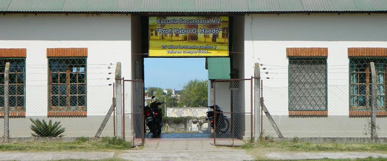Luego del principio de incendio, la Escuela Pablo Haedo retomó la normalidad en el dictado de clases