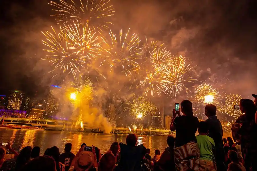 Año nuevo en el Mundo