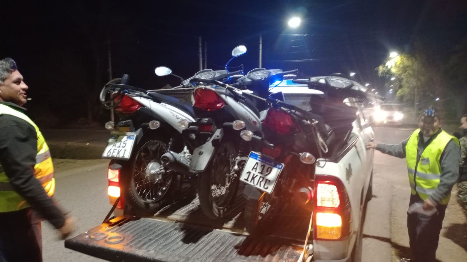 motos secuestradas operativos utoi
