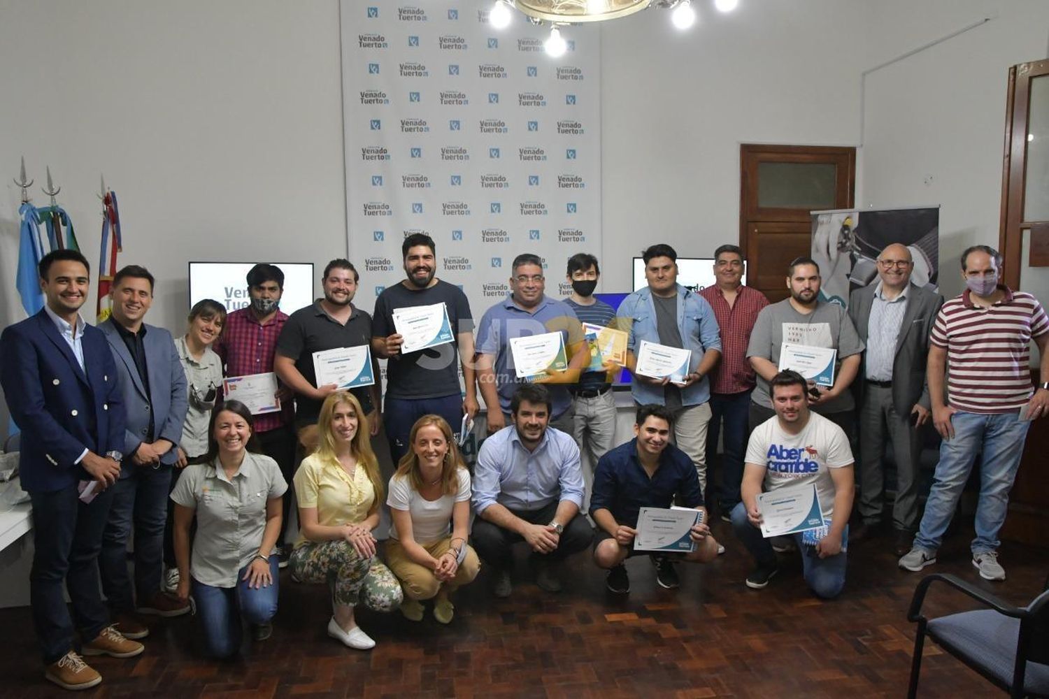 Municipio entregó diplomas de los cursos de programación Codo a Codo 4.0