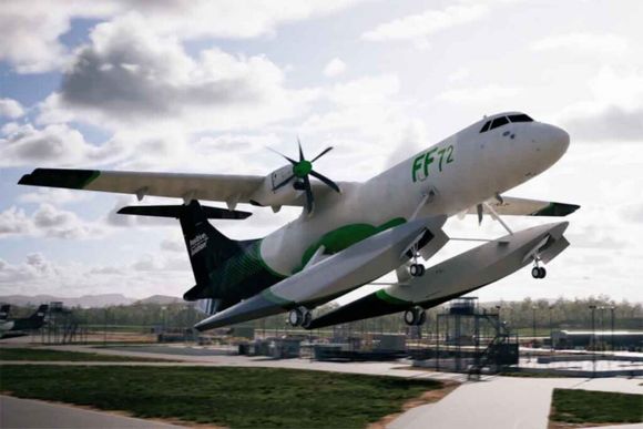 FF72: un ATR 72-600 anfibio y para lucha contra incendios